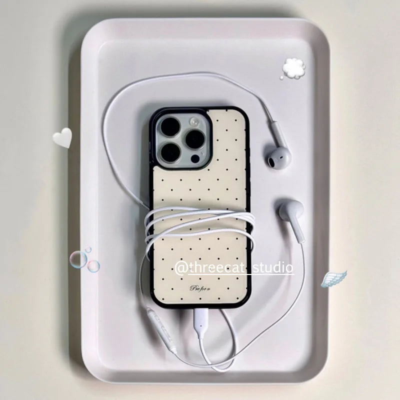 Chic Wave Dot Phone Case